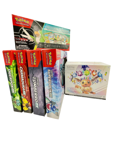 LOT POKEMON COFFRET ET ETB - Français