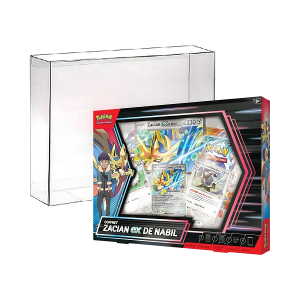 Phoenix Shield – Protection semi-rigide pour coffret 4 boosters Pokémon