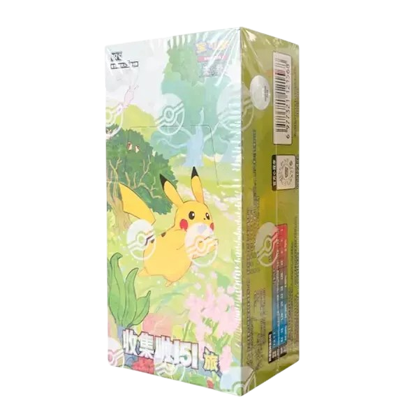 Pokemon display chinoise 151c officiel