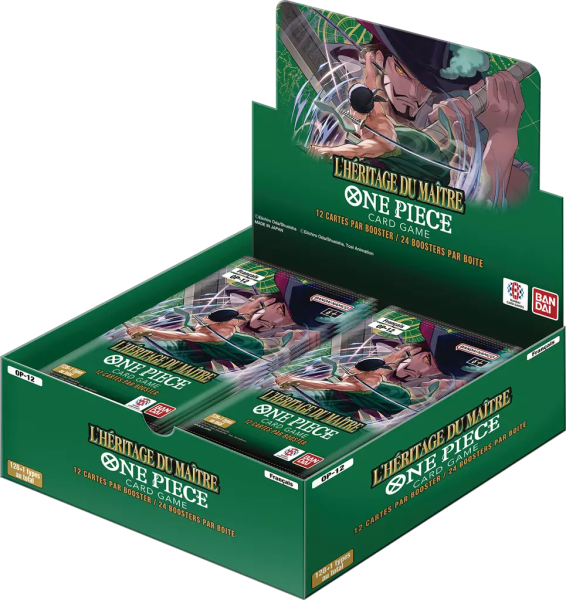 Display One Piece TCG OP12 : L'HERITAGE DU MAITRE - FR