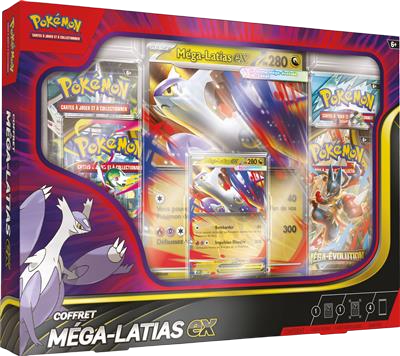 Coffret Pokémon - Méga latias - Méga Évolution  - FRANÇAIS - 4 boosters